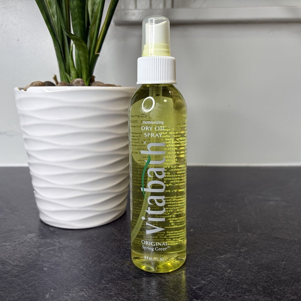 Vitabath Original Spring Green Moisturizing Dry Oil 6 oz HTF